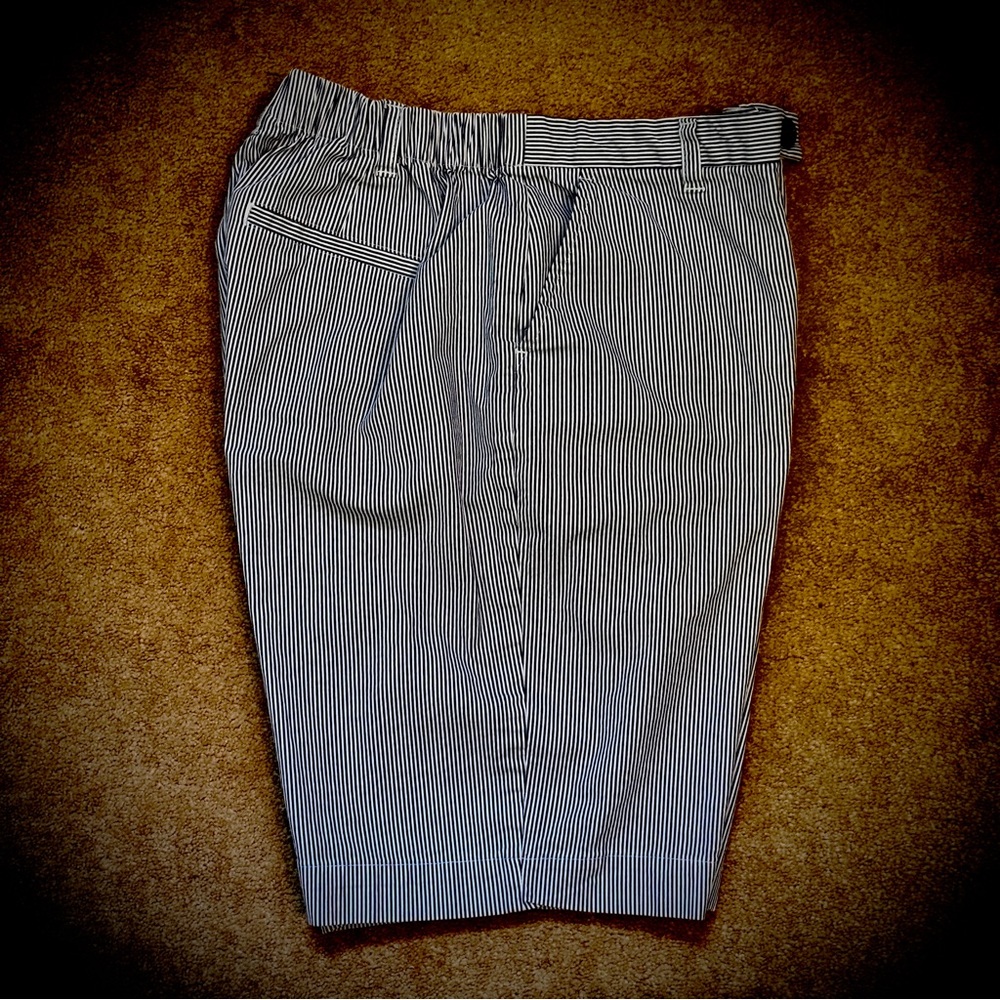 (#146) Women’s Lands’ End Seersucker Shorts